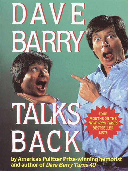 Title details for Dave Barry Talks Back by Dave Barry - Wait list